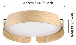 Eglo 99622 - LED Stropna svetilka VALCASOTTO LED/24W/230V