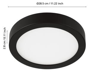 Eglo 98847 - LED Zatemnitvena kopalniška svetilka FUEVA-Z LED/19,5W/230V IP44