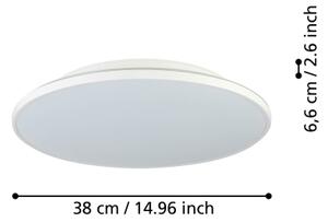 Eglo 99726 - LED Stropna svetilka CRESPILLO LED/21W/230V pr. 38 cm