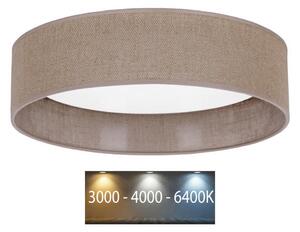 Brilagi - LED Stropna svetilka VELVET LED/24W/230V 3000/4000/6400K rjava