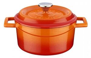 LAVA Litoželezni lonec, 14 cm - Oranžen
