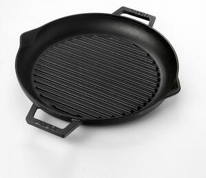 LAVA Litoželezna gril ponev, 26 cm - z dvema ročajema, eco