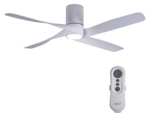 Lucci air 213350 - LED Zatemnitveni ventilator RIVIERA 1xGX53/12W/230V bela + Daljinski upravljalnik