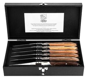 LAGUIOLE Luxury Line Set nožev za zrezke - Mixed wood (6 kom)