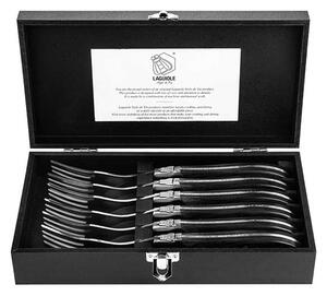 LAGUIOLE Luxury Line Set vilic - Black Ebony (6 kom)