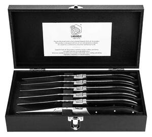 LAGUIOLE Luxury Line Set nožev za zrezke - Black Ebony (6 kom)