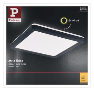 Paulmann 71000 - LED/11,2W Nadgradni panel ATRIA 230V 3000K črna