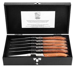 LAGUIOLE Luxury Line Set nožev za zrezke - Rosewood (6 kom)