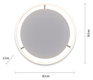 Leuchten Direkt 15391-95 - LED Zatemnitvena stropna svetilka RITUS 20W/230V krom