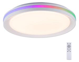 Leuchten Direkt 15544-16 - LED RGB Zatemnitvena stropna svetilka RIBBON 15W/230V + Daljinski upravljalnik