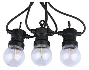 LED Zunanja veriga STRING 5m 10xLED/0,4W/24/230V 3000K IP44