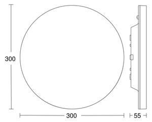 Steinel- LED Zatemnitvena svetilka s senzorjem RSPROR10BASIC 8,5W/230V 4000K IP40