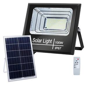 Aigostar - LED Zatemnitveni solarni reflektor LED/100W/3,2V IP67 + Daljinski upravljalnik