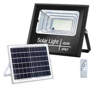 Aigostar - LED Zatemnitveni solarni reflektor LED/40W/3,2V IP67 + Daljinski upravljalnik