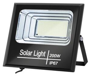 Aigostar - LED Zatemnitveni solarni reflektor LED/200W/3,2V IP67 + Daljinski upravljalnik