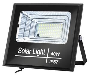 Aigostar - LED Zatemnitveni solarni reflektor LED/40W/3,2V IP67 + Daljinski upravljalnik