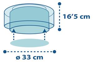 Dalber 60616 - Otroška stropna svetilka POLICE 2xE27/60W/230V