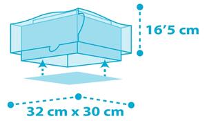 Dalber 63476 - Otroška stropna svetilka BABY SHARK 2xE27/60W/230V