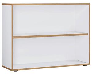 P & B Pisarniški Regal Salia B100, Bela, Barva Hrasta