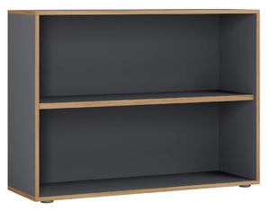P & B Pisarniški Regal Salia B100, Antracit, Barva Hrasta