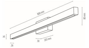 Spot-Light19912104 - LED Kopalniška stenska svetilka AQUAVIVA LED/12W/230V IP44