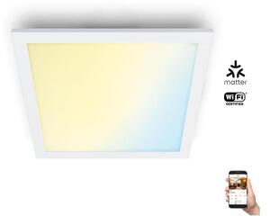 WiZ - LED Zatemnitvena stropna svetilka SUPERSLIM LED/12W/230V bela Wi-Fi