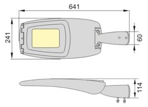 LED Ulična svetilka ADQUEN PLUS LED/80W/230V IP66