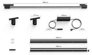 Philips-SET 3xLED Zatemnitvena svetilka za tračni sistem Hue LED/39,9W/230V