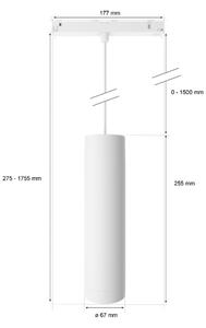 Philips - LED RGB Zatemnitveni lestenec za tračni sistem Hue PERIFO LED RGB/5,2W/24V