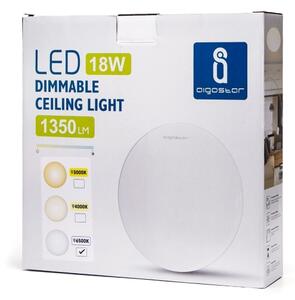 Aigostar - LED Zatemnitvena stropna svetilka LED/18W/230V 6500K