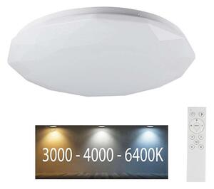 LED Zatemnitvena stropna svetilka LED/40W/230V 3000K/4000K/6500K + Daljinski upravljalnik