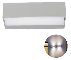 LED Zunanja stenska svetilka LED/9W/230V 4000K IP65