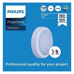 Philips - LED Stenska svetilka s senzorjem PROJECTLINE LED/15W/230V IP54