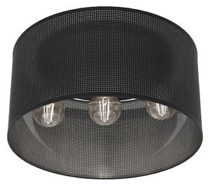 Lestenec LOFT SHADE 3xE27/60W/230V črna