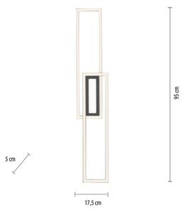 Leuchten Direkt 14696-18 - LED Zatemnitveni lestenec ASMIN LED/45W/230V