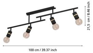 Eglo 900176 - Lestenec LURONE 4xE27/10W/230V