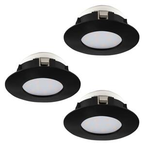 Eglo 900744-SET 3x LED Kopalniška vgradna svetilka PINEDA LED/4,9W/230V IP44