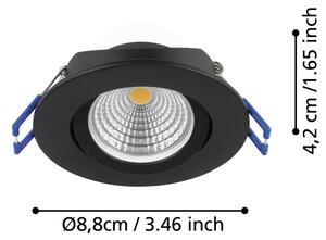 Eglo 900747 - SET 3x LED Zatemnitvena vgradna svetilka SALICETO LED/6W/230V