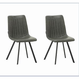 SET STOLOV, tekstil antracit