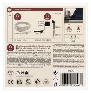 Paulmann 78896 - LED/0,3W IP44 Solarni trak 3m 1,2V