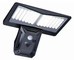 Immax 08482L-LED Solarna stenska svetilka s senzorjem LED/2,6W/5,5V IP65 črna