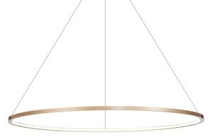 LED Lestenec na vrvici SATURNO LED/57W/230V pr. 100 cm IP44 zlata