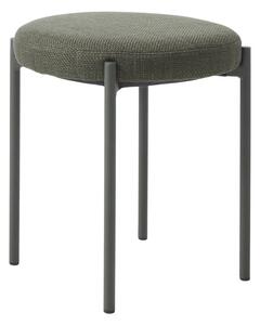 Kaki zelen kovinski stolček Pelican – Unique Furniture