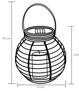 Globo 33283 - LED Solarna svetilka SOLAR LED/0,06W/3,2V IP44 ratan