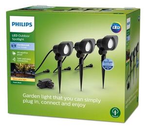 Philips -SET 3x LED Zunanji reflektor GARDENLINK LED/6W/230V 2700K IP44