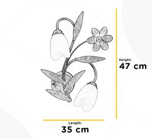 ONLI - Stenska svetilka SONIA 2xE14/6W/230V