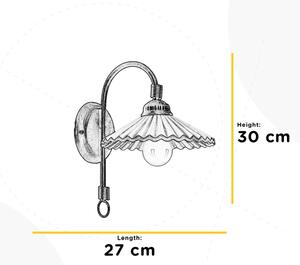 ONLI - Stenska svetilka ROSINA 1xE14/6W/230V