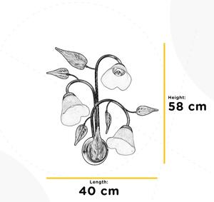 ONLI - Stenska svetilka MIRANDA 3xE14/6W/230V