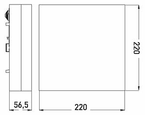 LED Kopalniška stropna svetilka LED/12W/230V 3000/4000/6000K 22x22 cm IP44