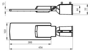 LED Ulična svetilka BOSTON LED/35W/230V IP65